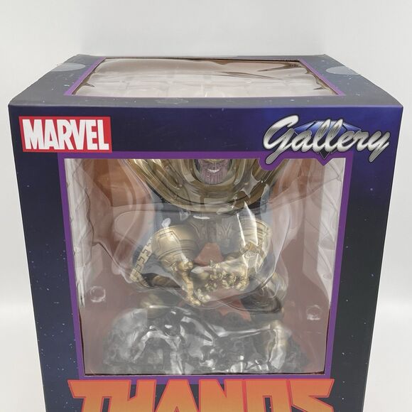 Marvel Gallery Diorama Thanos 9-Inch PVC Statue Diamond Select Toys - Picture 3 of 16